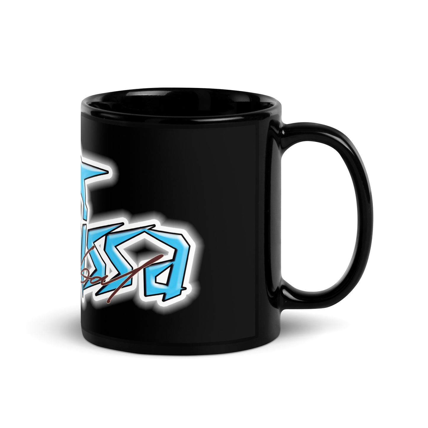 Sambissa Global Blue Star Glossy Mug