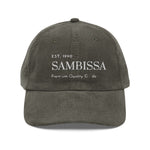 Sambissa Vintage corduroy cap