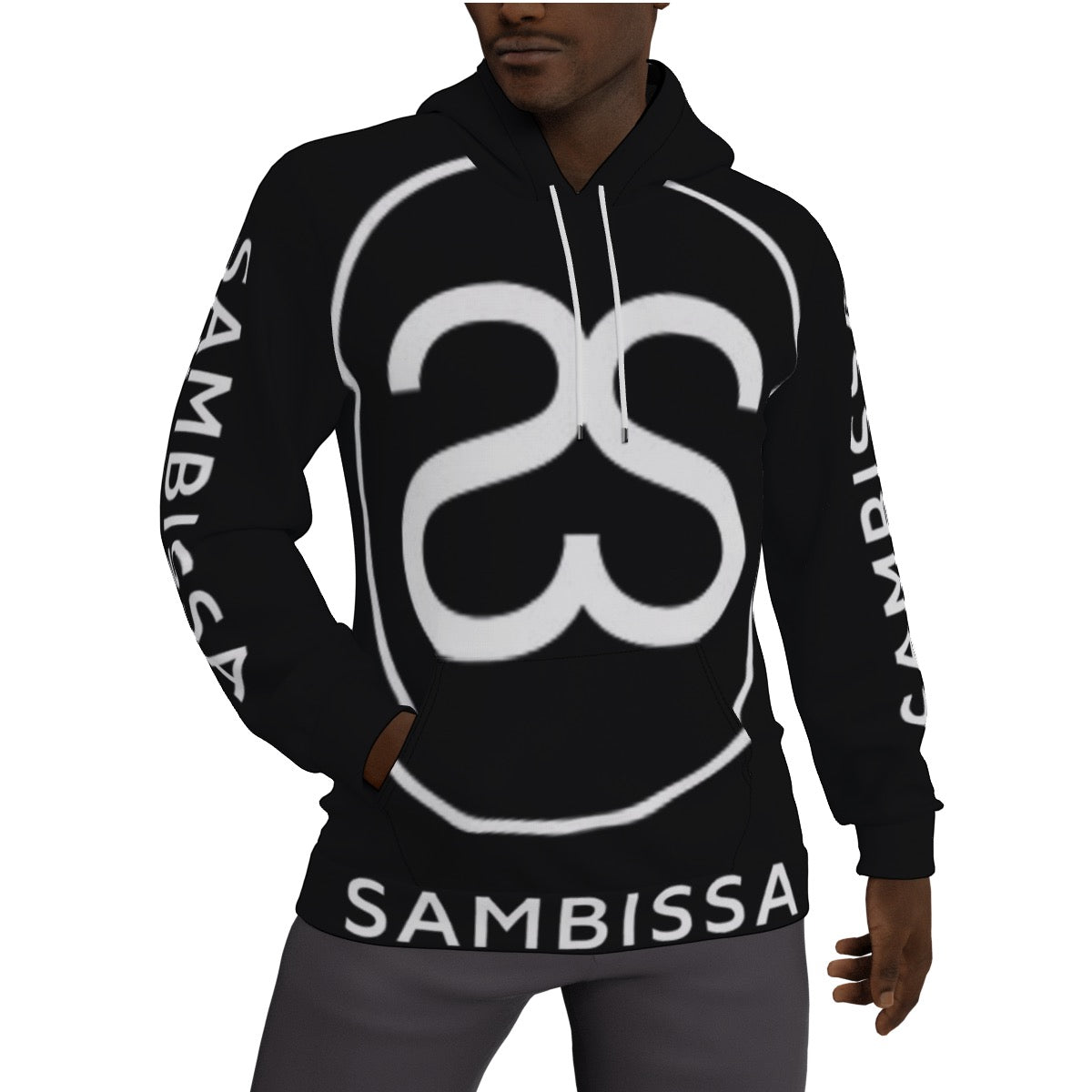 Sambissa Big Logo Pullover Hoodie